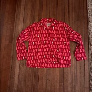 HannaAndersson Women’s American Girl Holiday Flannel Pajama Set